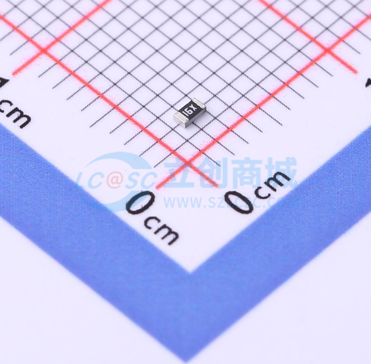 点击查看大图 FRC0603F14R3TS实物图