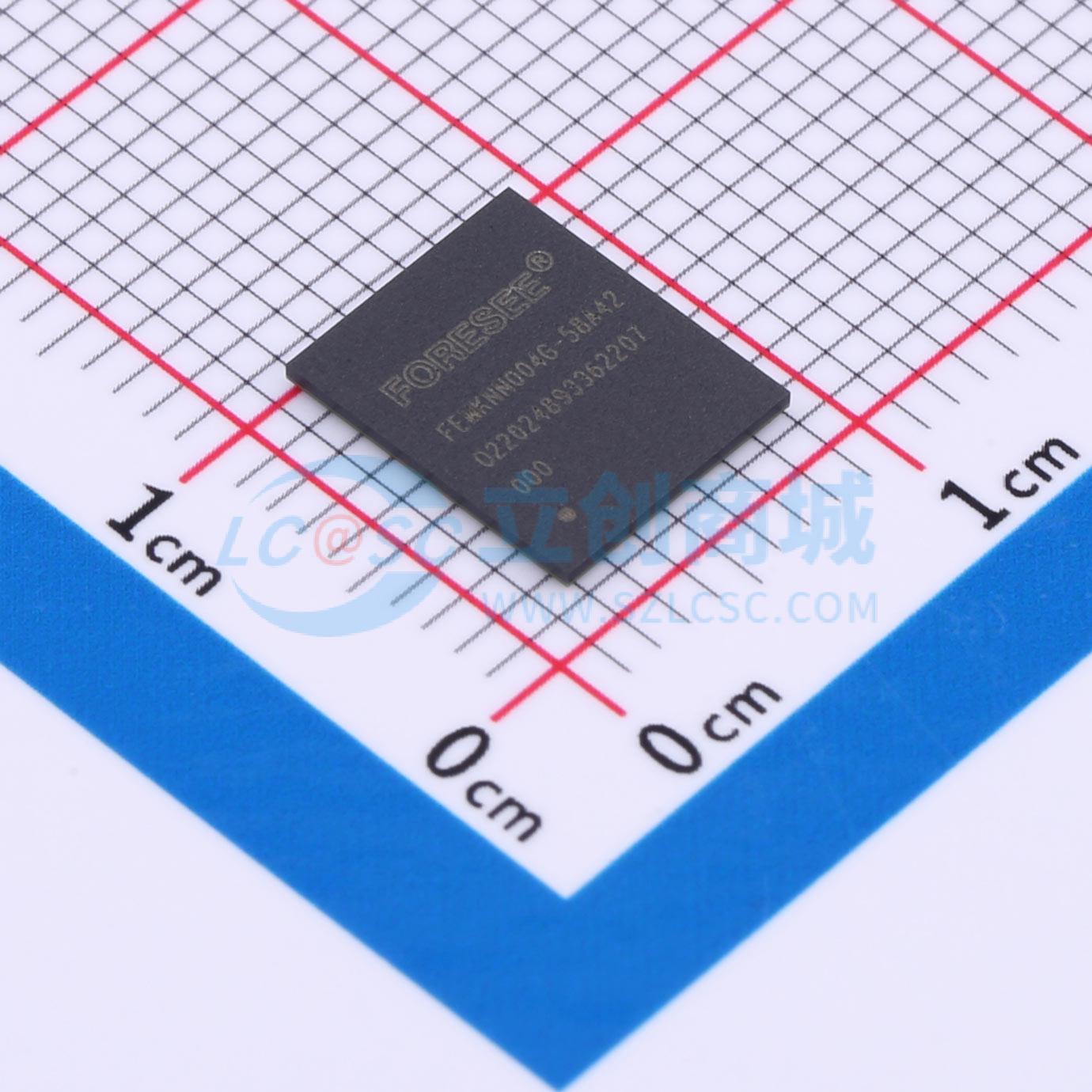 点击查看大图 FEMKNN004G-58A42实物图