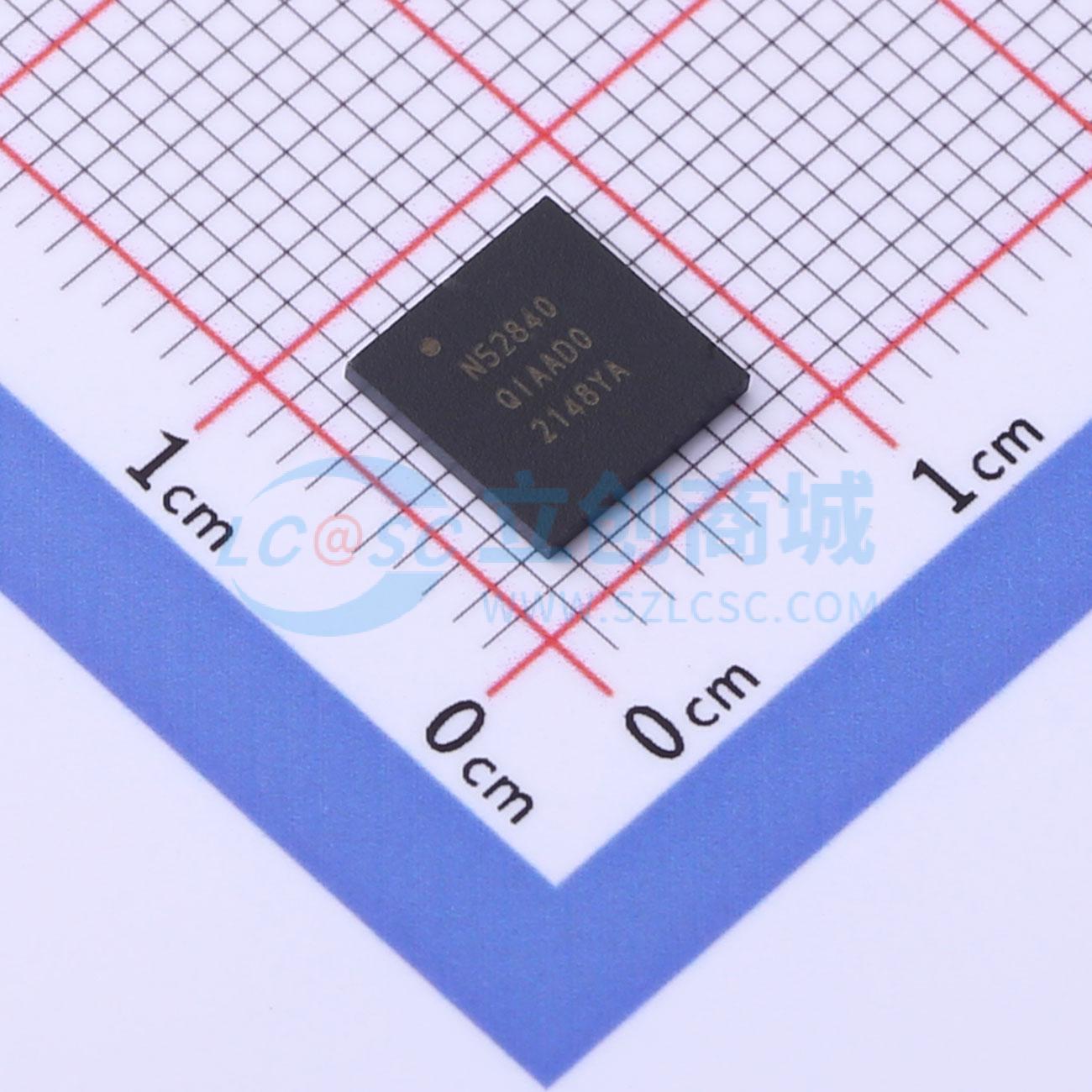 点击查看大图 NRF52840-QIAA-T实物图