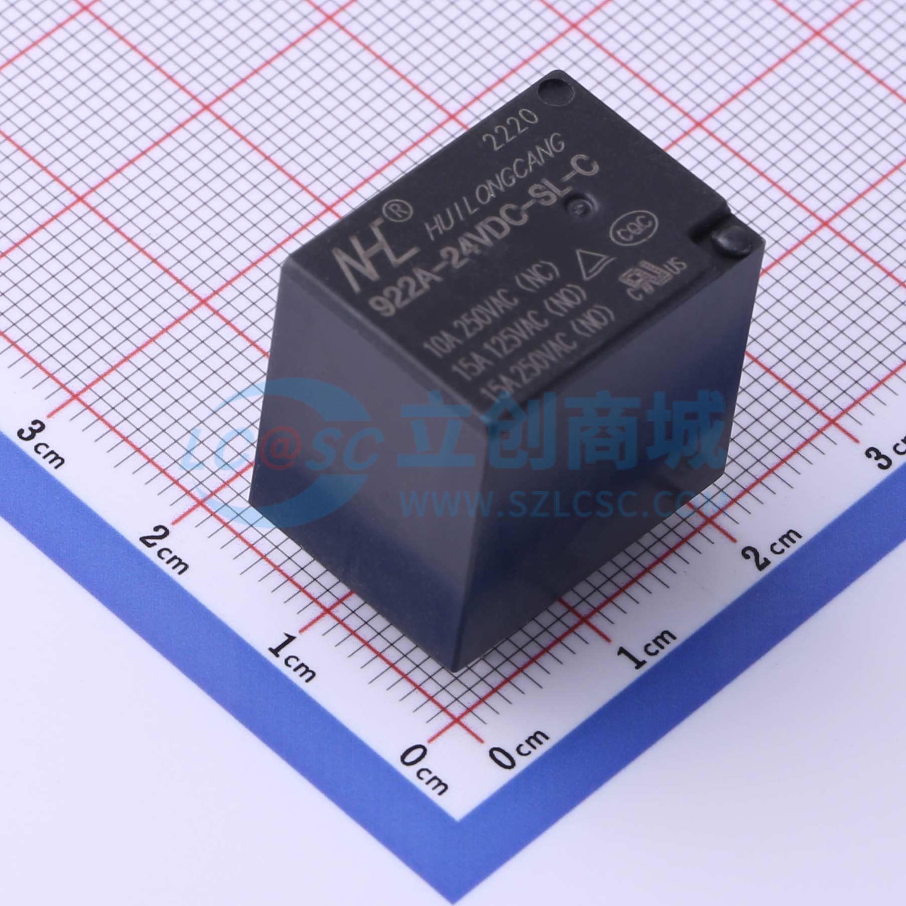 点击查看大图 922A-24VDC-SL-C 15A实物图