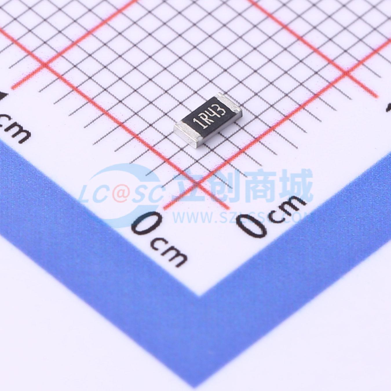 点击查看大图 SCR1206F1R43实物图