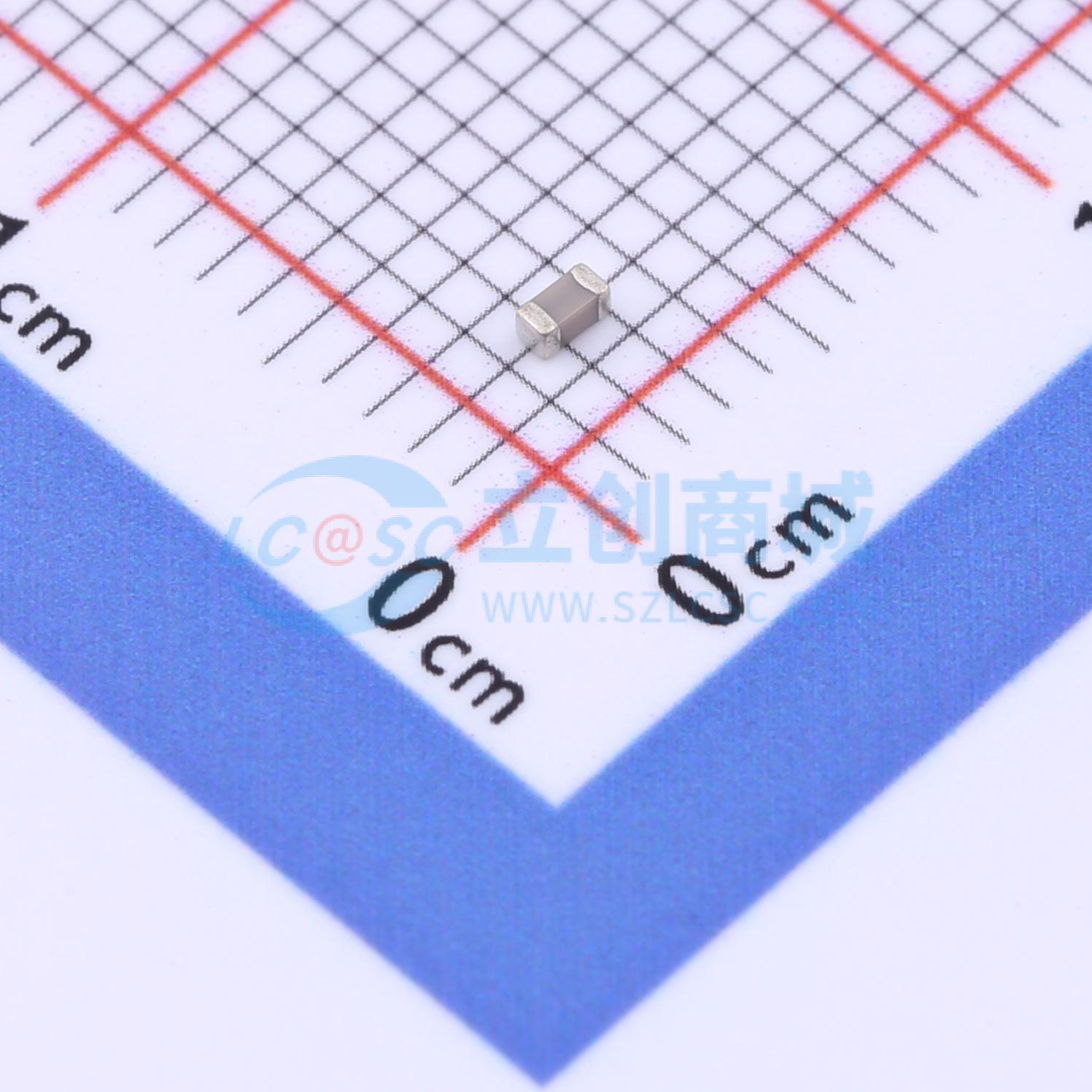 点击查看大图 0603CG182J500NT实物图