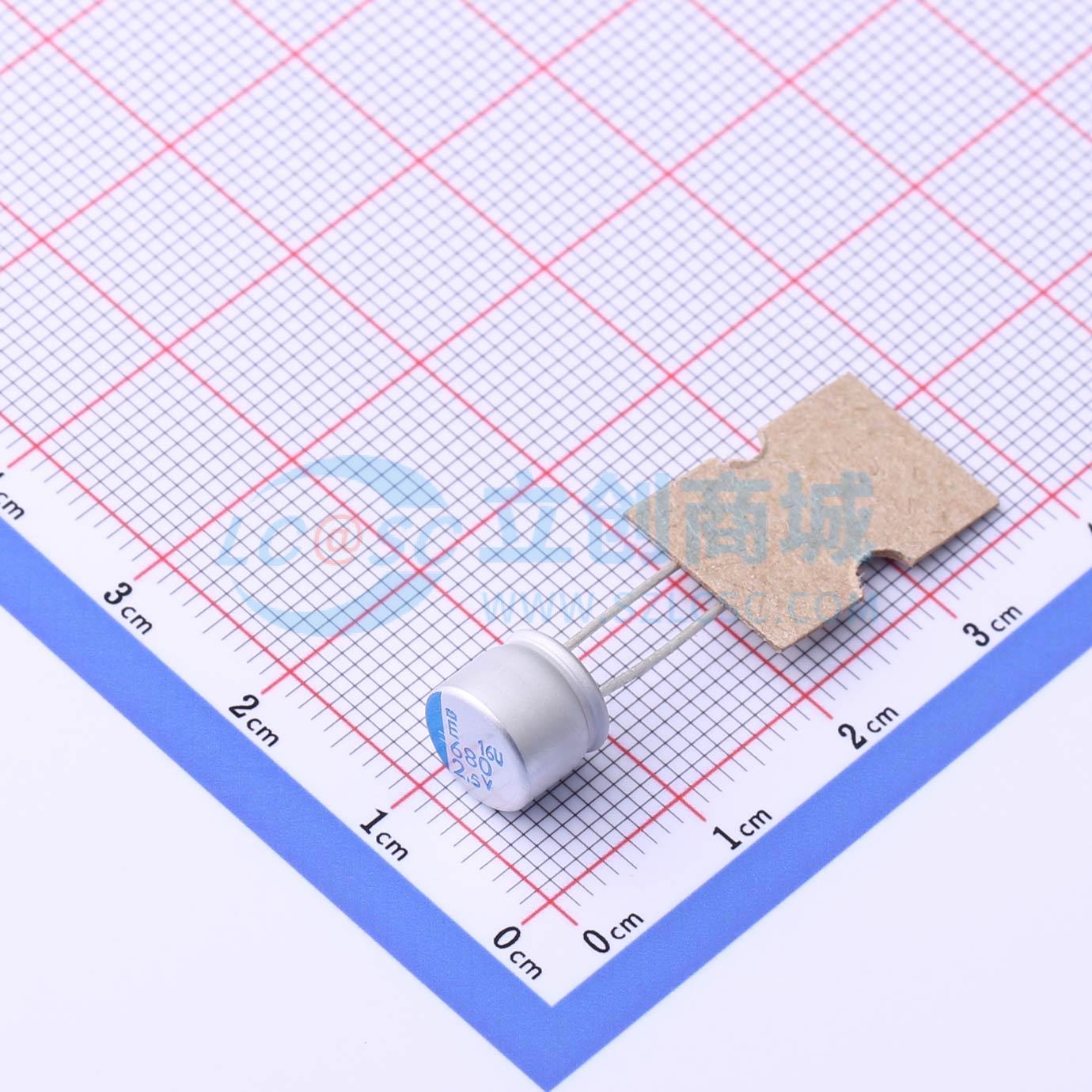 点击查看大图 APSE2R5ETD681MH06S实物图