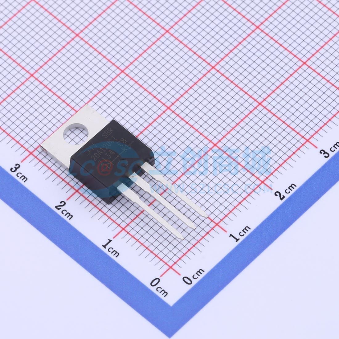 点击查看大图 SBR20A120CT-G实物图