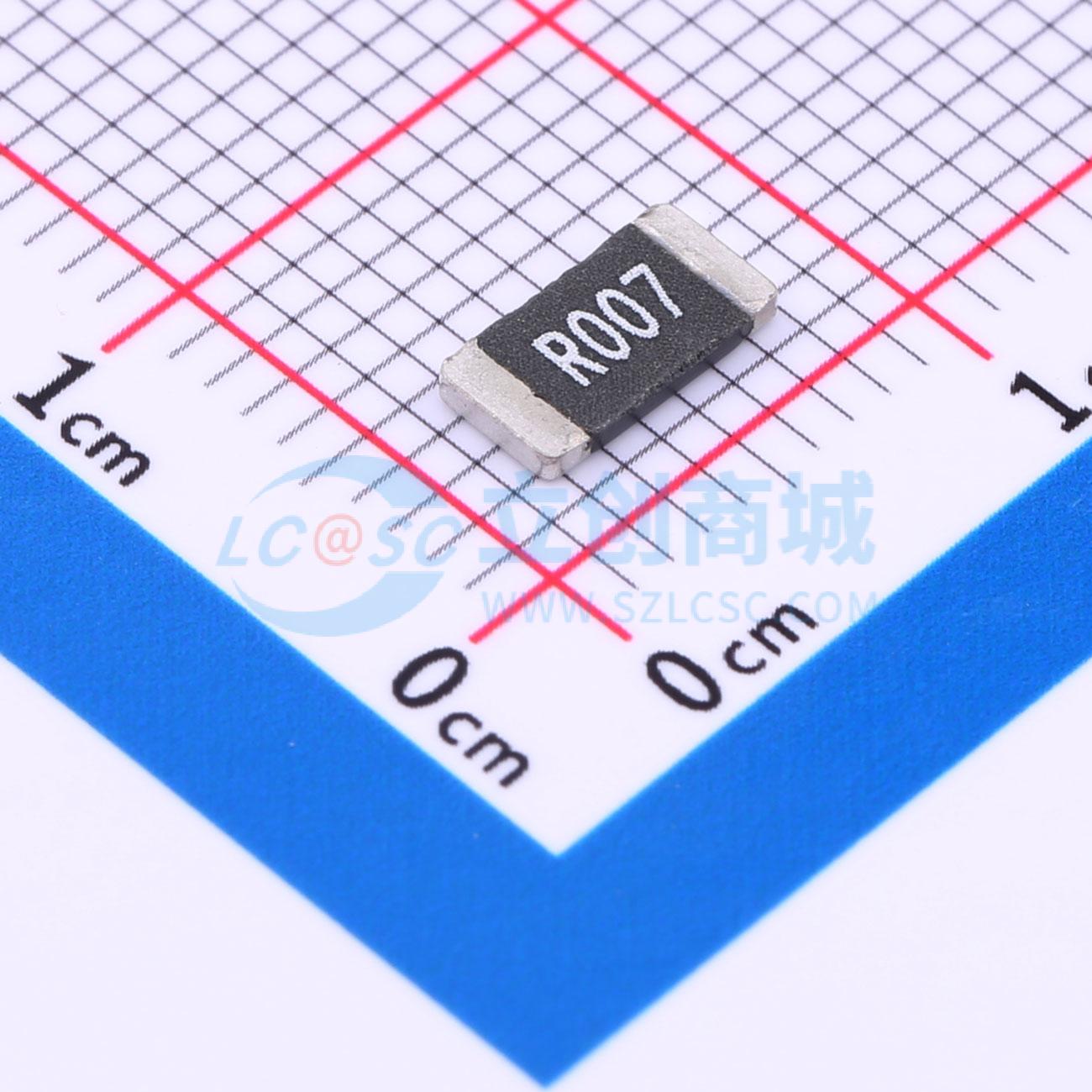 点击查看大图 HoLR2512D-7mR-1%实物图