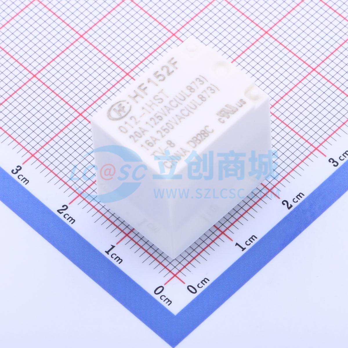 点击查看大图 HF152F/012-1HST实物图