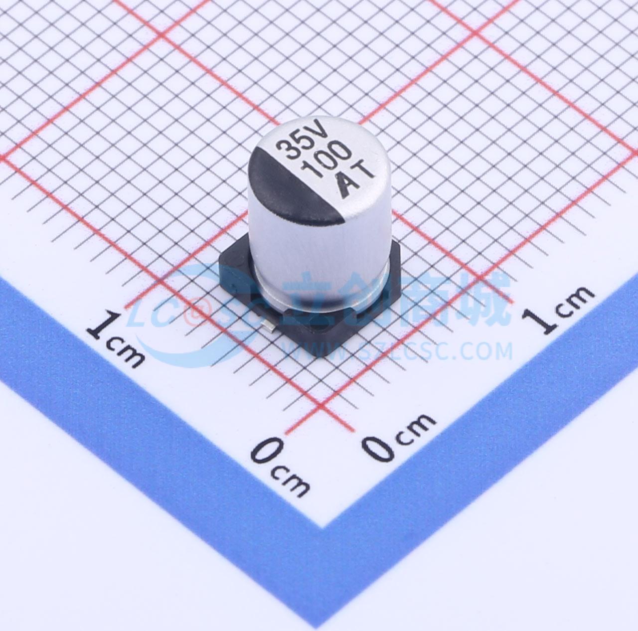 点击查看大图 GVT1V107M0608CNVC实物图
