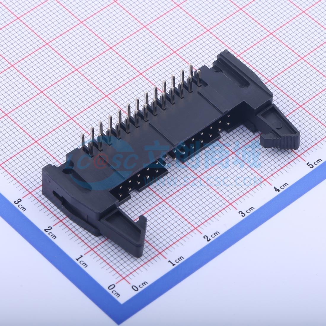 点击查看大图 NJ-2.54-2*13PW实物图