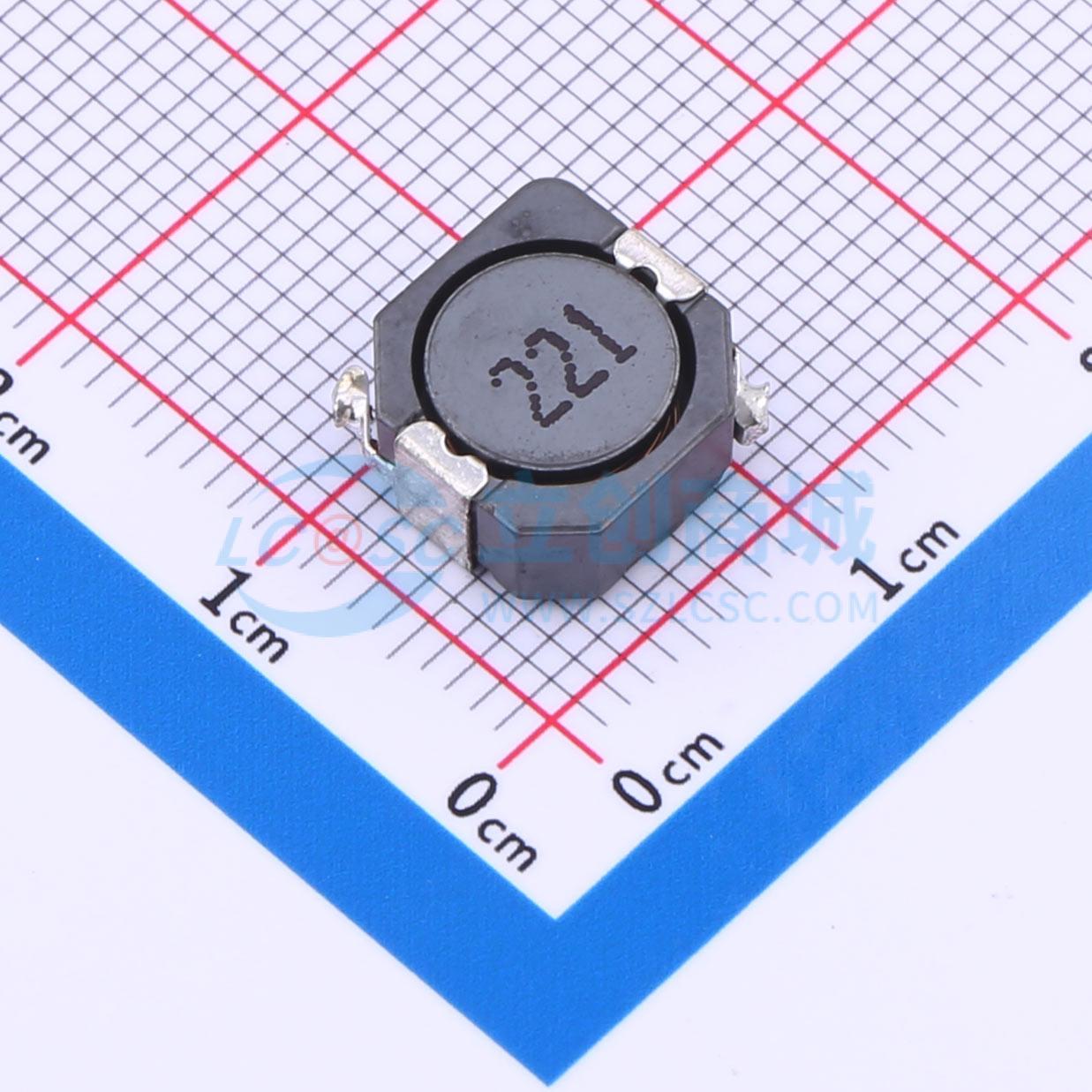 点击查看大图 SDRH.105R.LF221MT00实物图