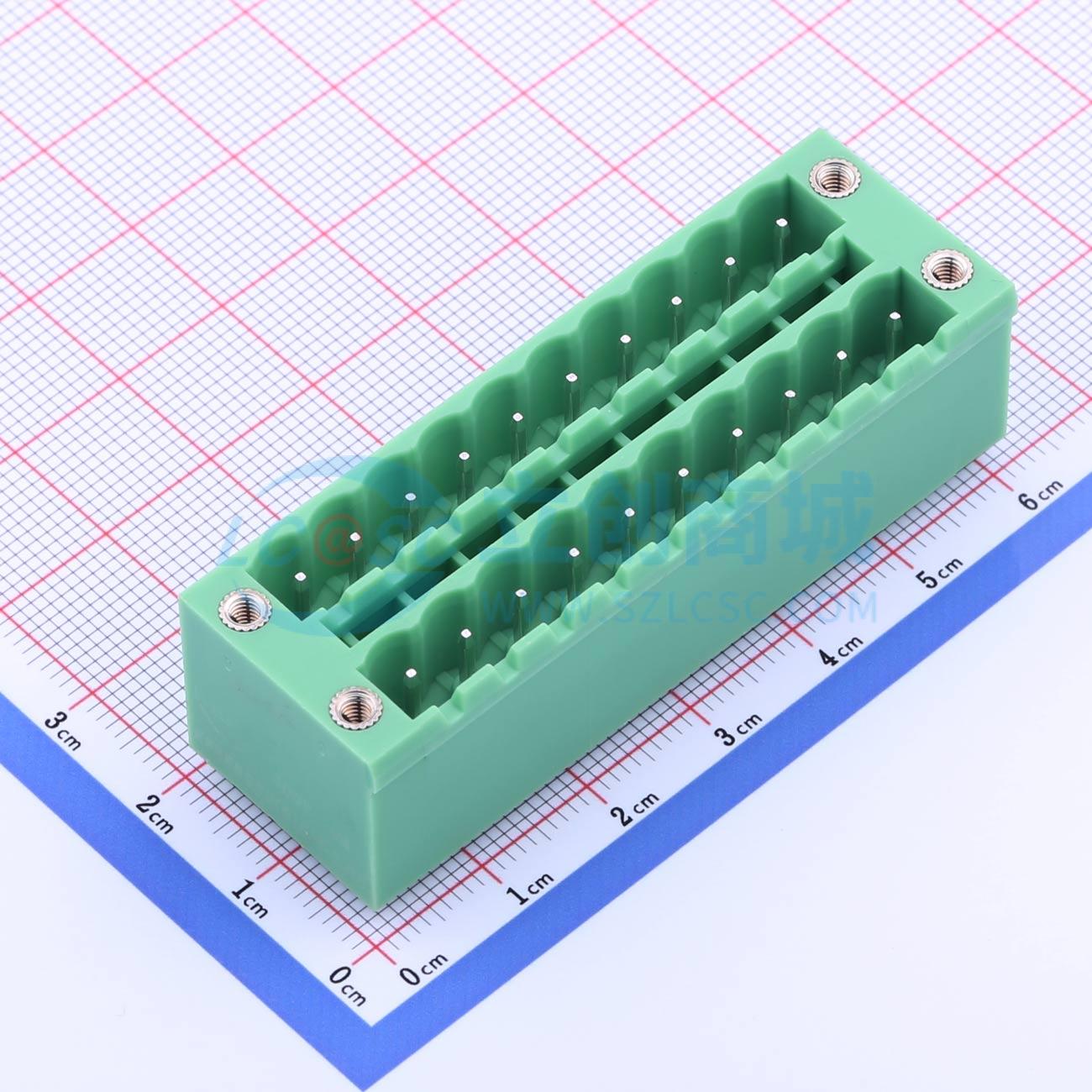 KF2EDGKVHM-5.08-2*10P实物图