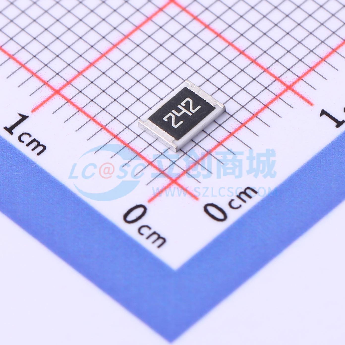 点击查看大图 FRC1812J242TS实物图