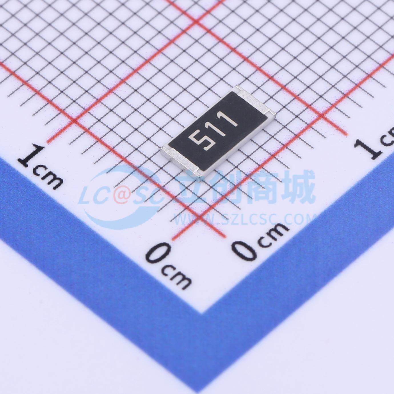 点击查看大图 SCR2512J510R实物图