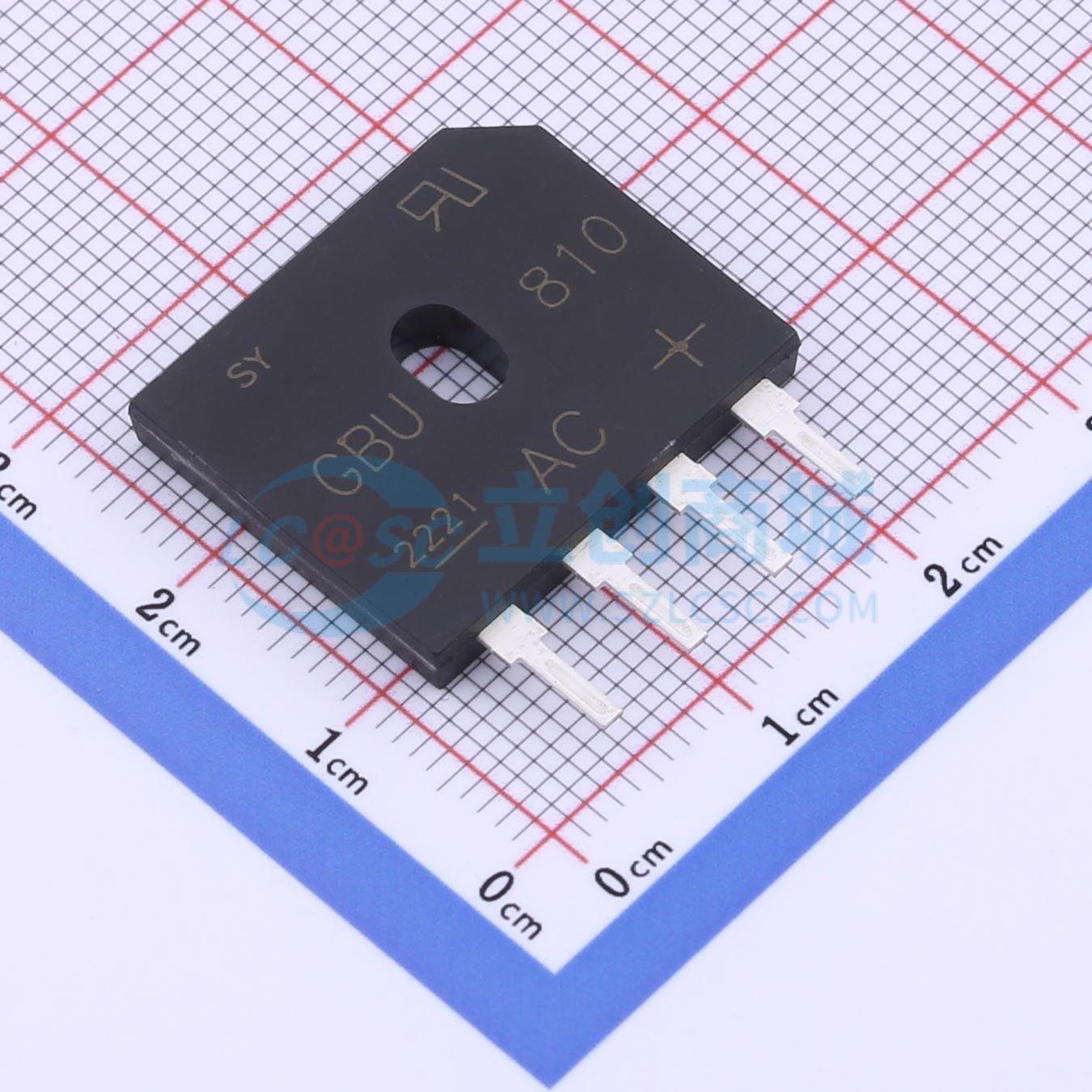 点击查看大图 GBU810实物图