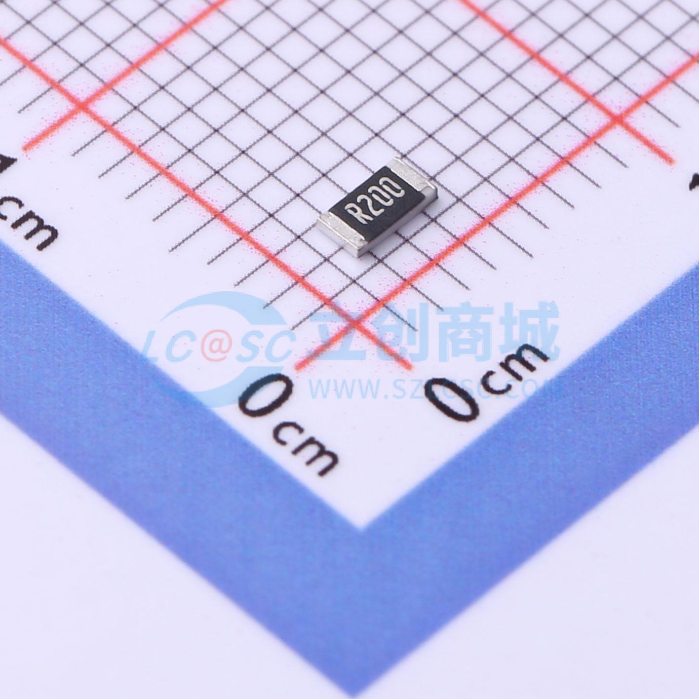 点击查看大图 SCR1206FR200实物图