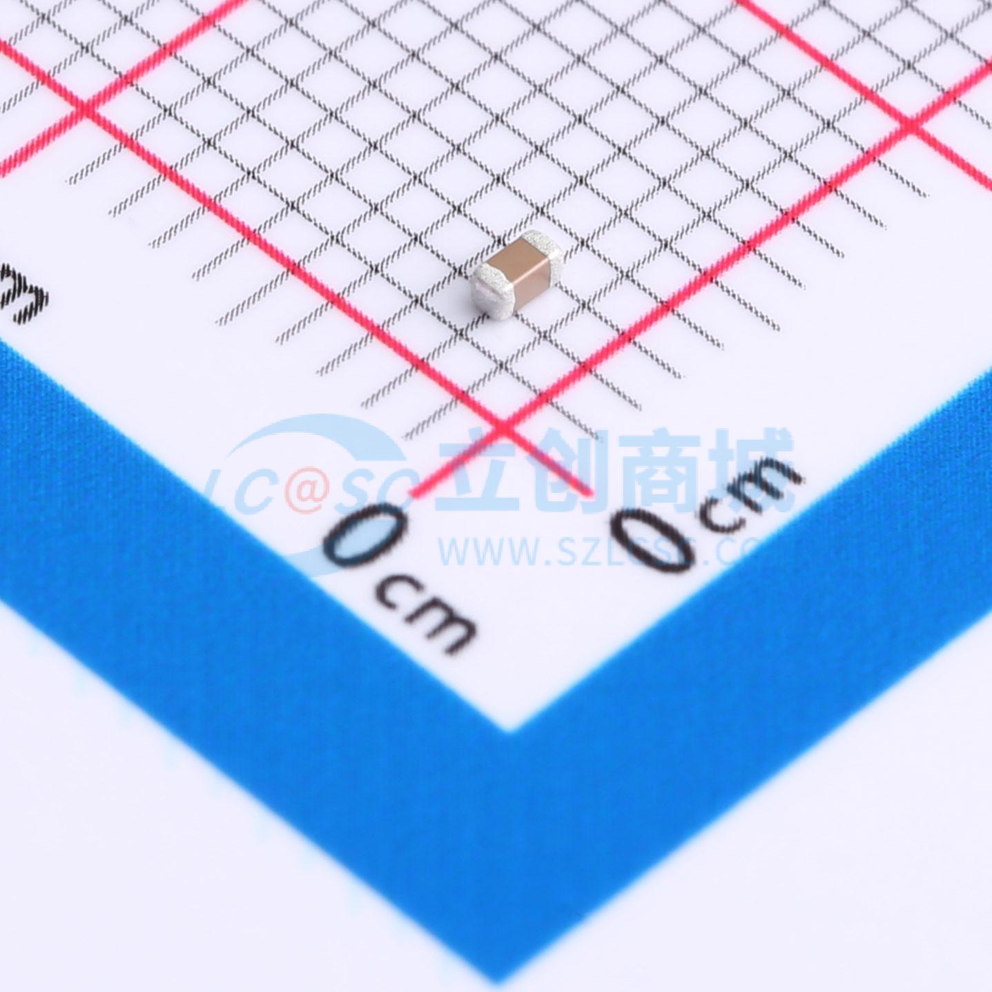 点击查看大图 C1608X7R1H223K080AA实物图