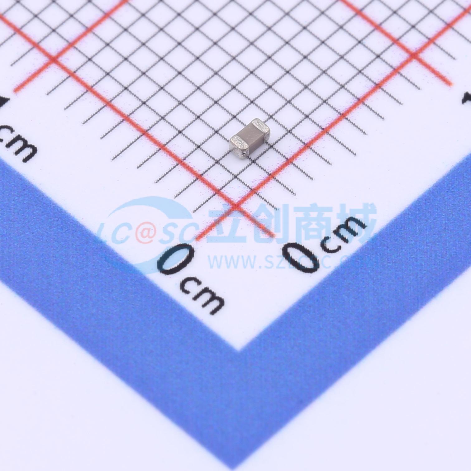 点击查看大图 0603CG911J500NT实物图