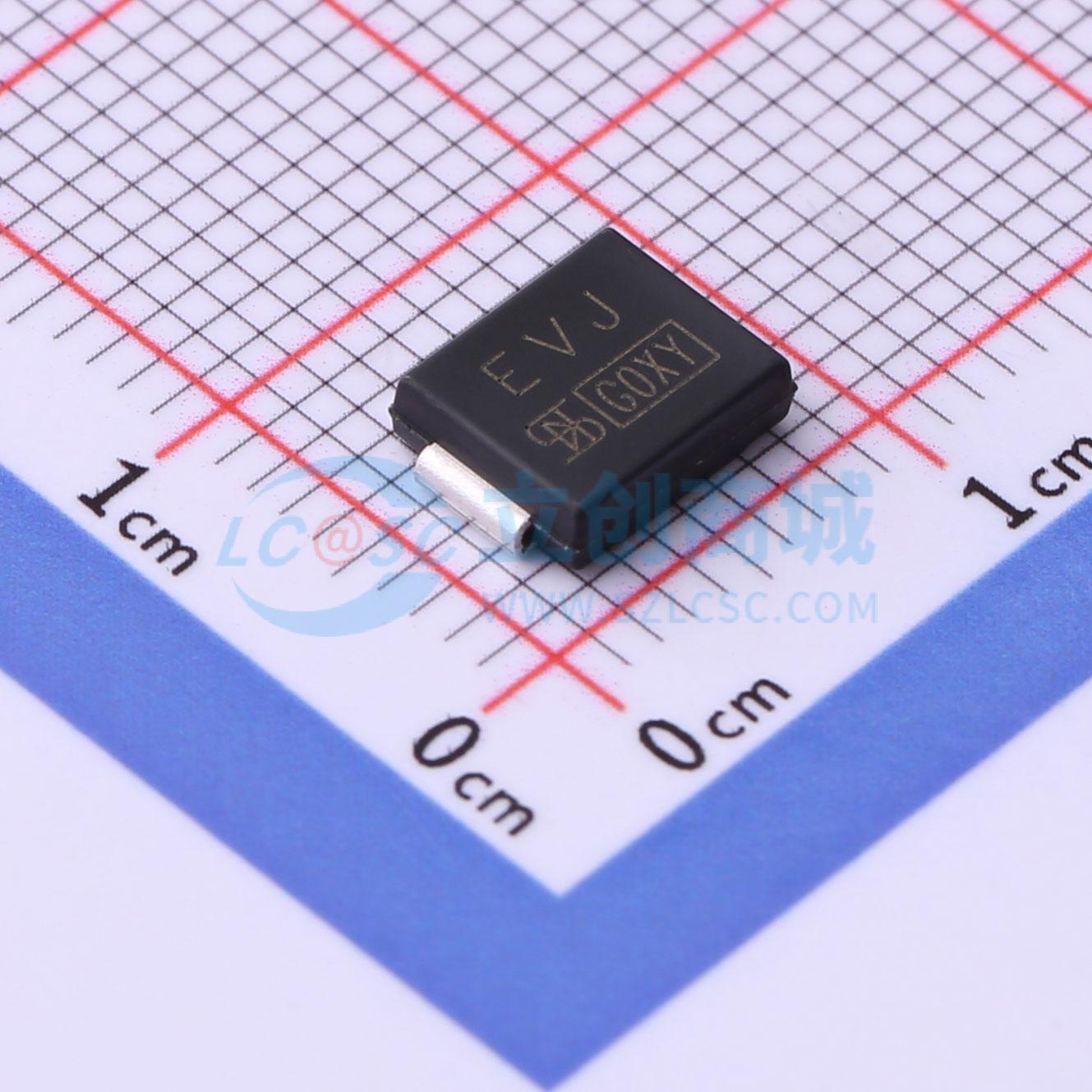 点击查看大图 1.5SMC36CAHV6G实物图