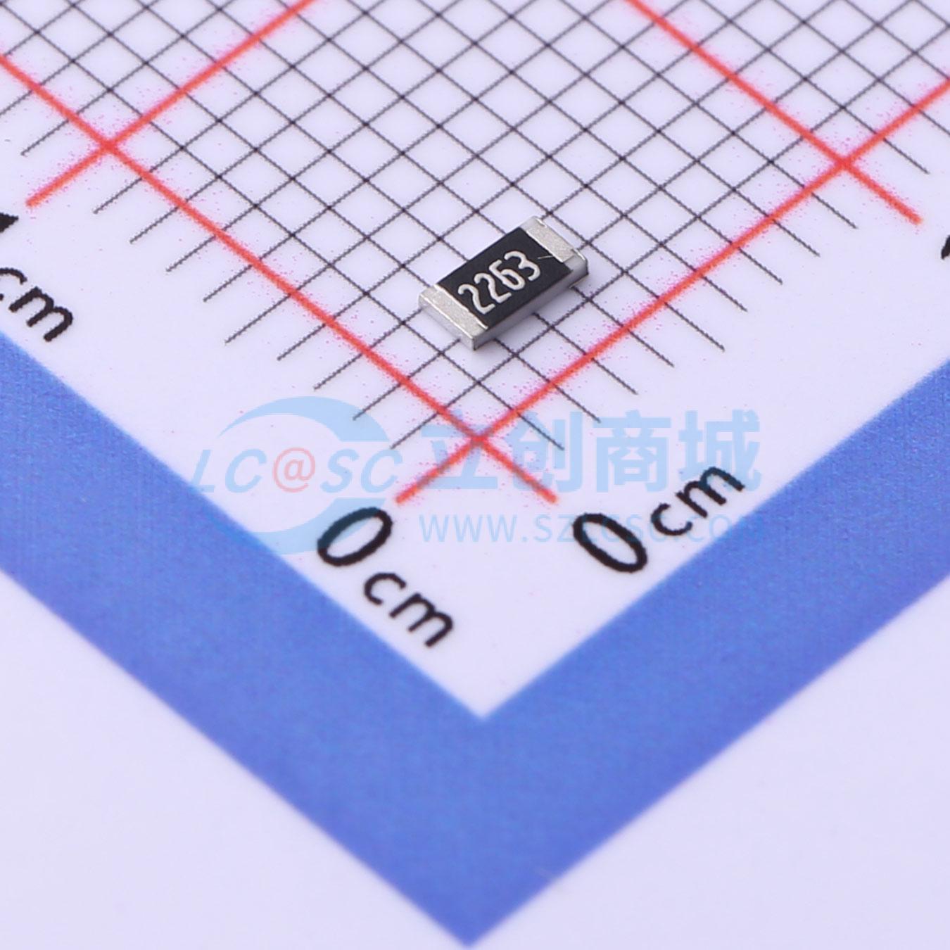 点击查看大图 SCR1206F226K实物图