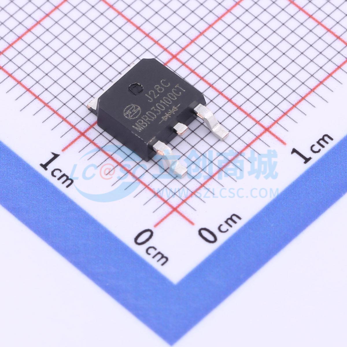 点击查看大图 MBRD30100CT实物图