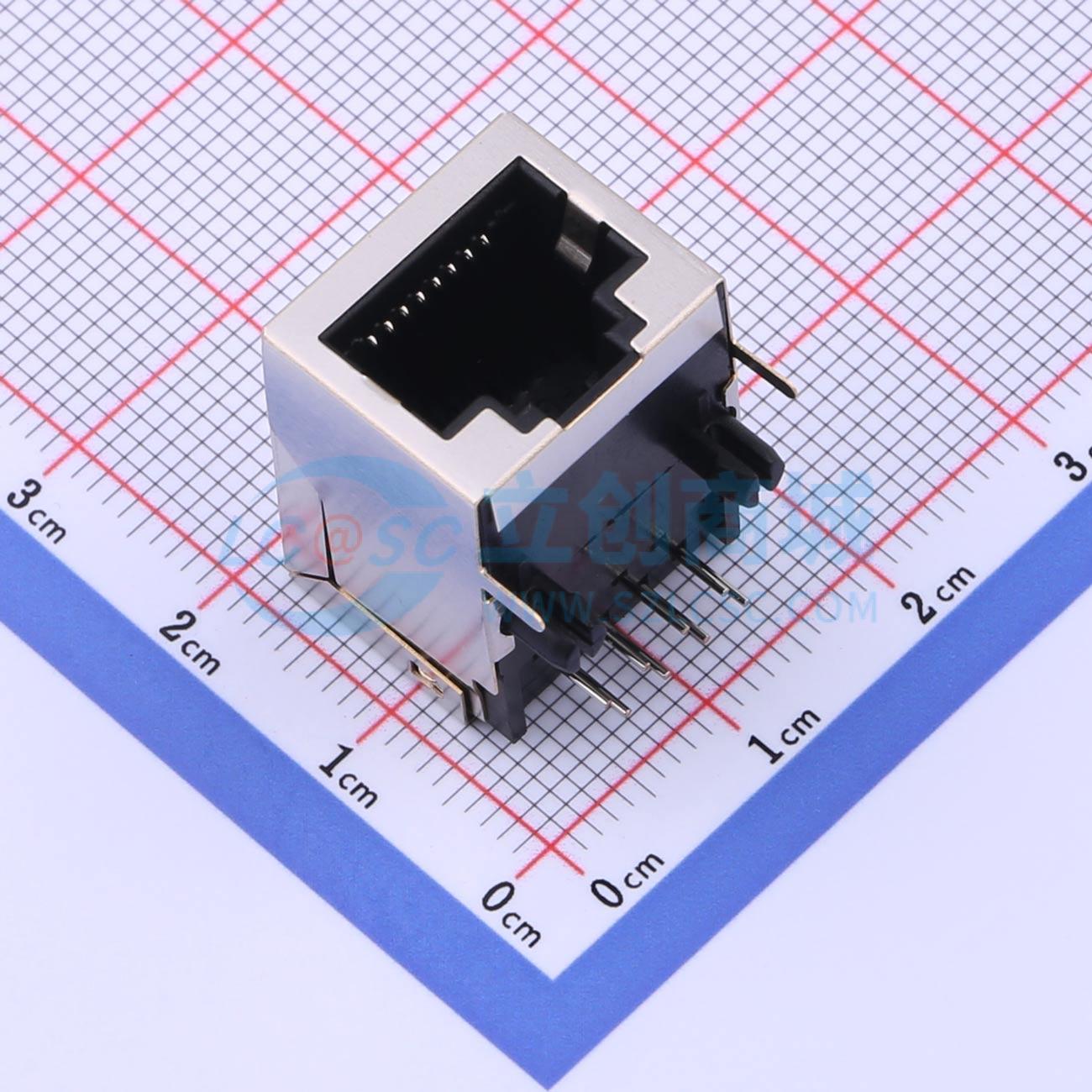 点击查看大图 HC-RJ45-059-1-4实物图