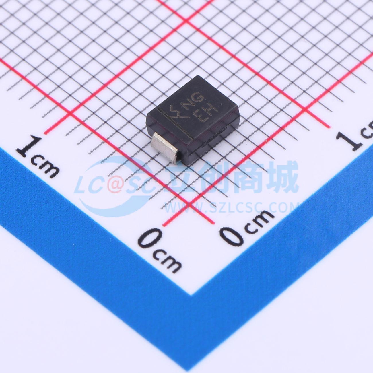 点击查看大图 SMBJ58A实物图