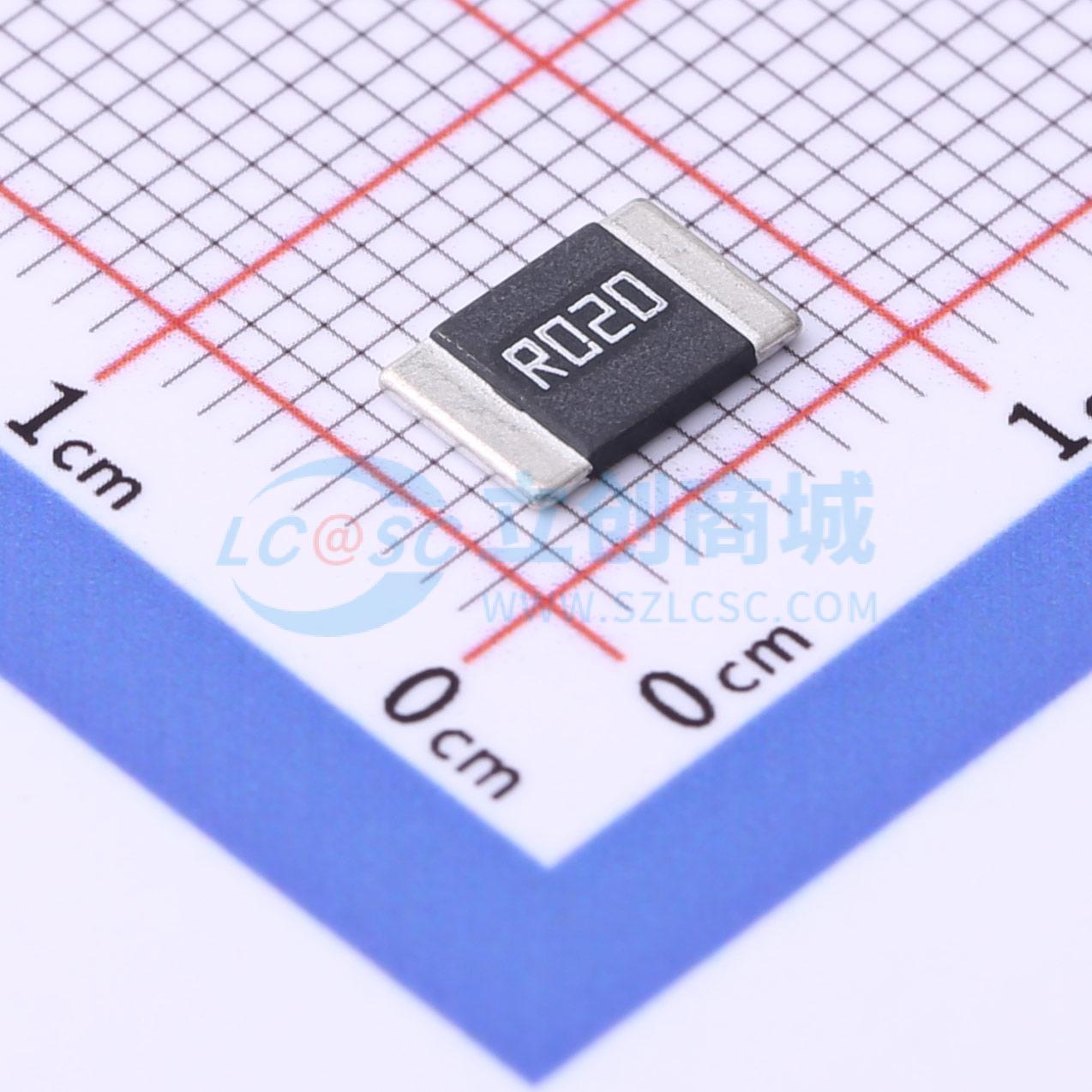 点击查看大图 HoXLR2818-5W-20mR-1%实物图