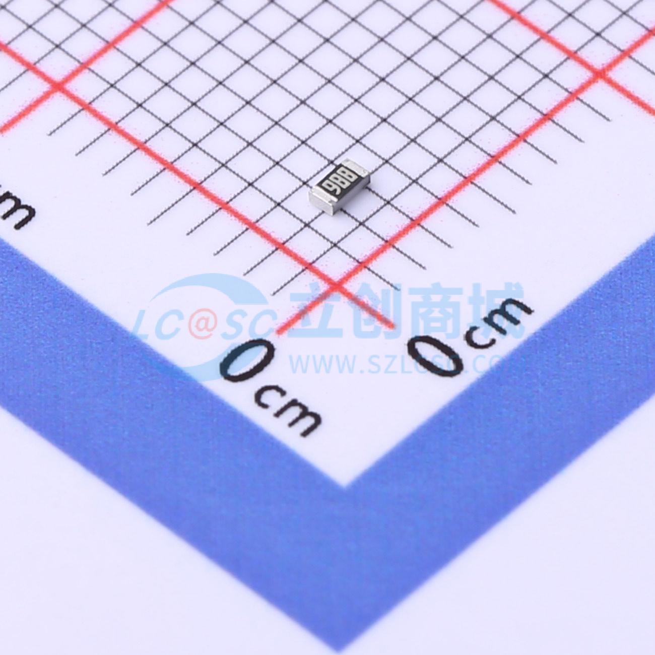 点击查看大图 0603WAF9881T5S实物图