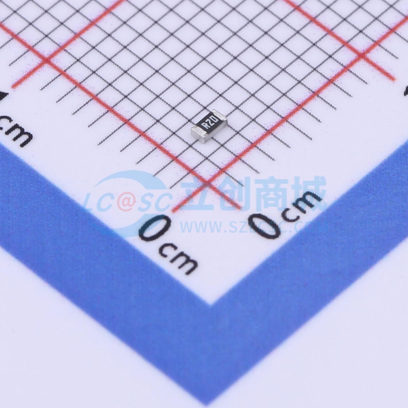点击查看大图 FRL0603JR200TS实物图