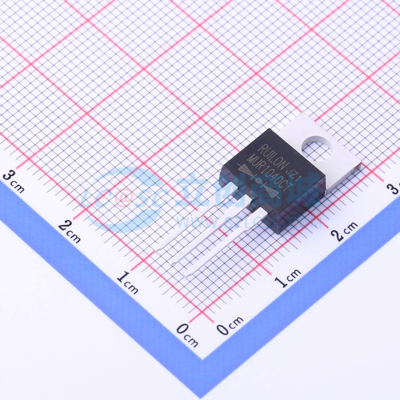 点击查看大图 MUR1040CT实物图