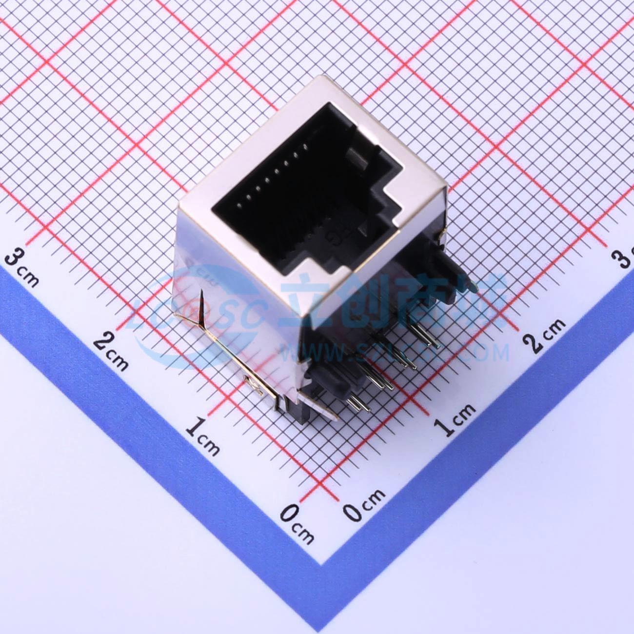 点击查看大图 HC-RJ45-059-1-4-H实物图