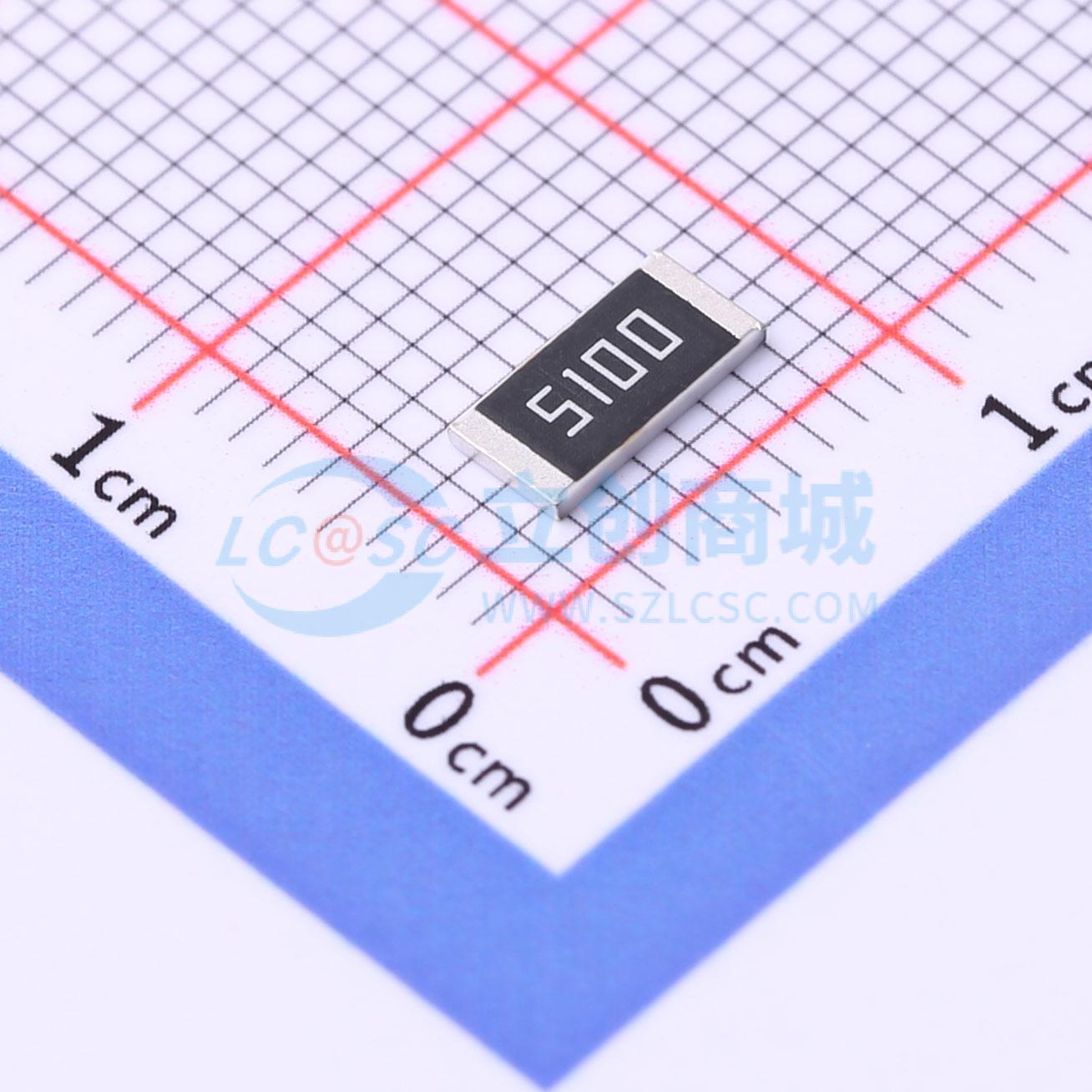 点击查看大图 FRC2512F5100TS实物图