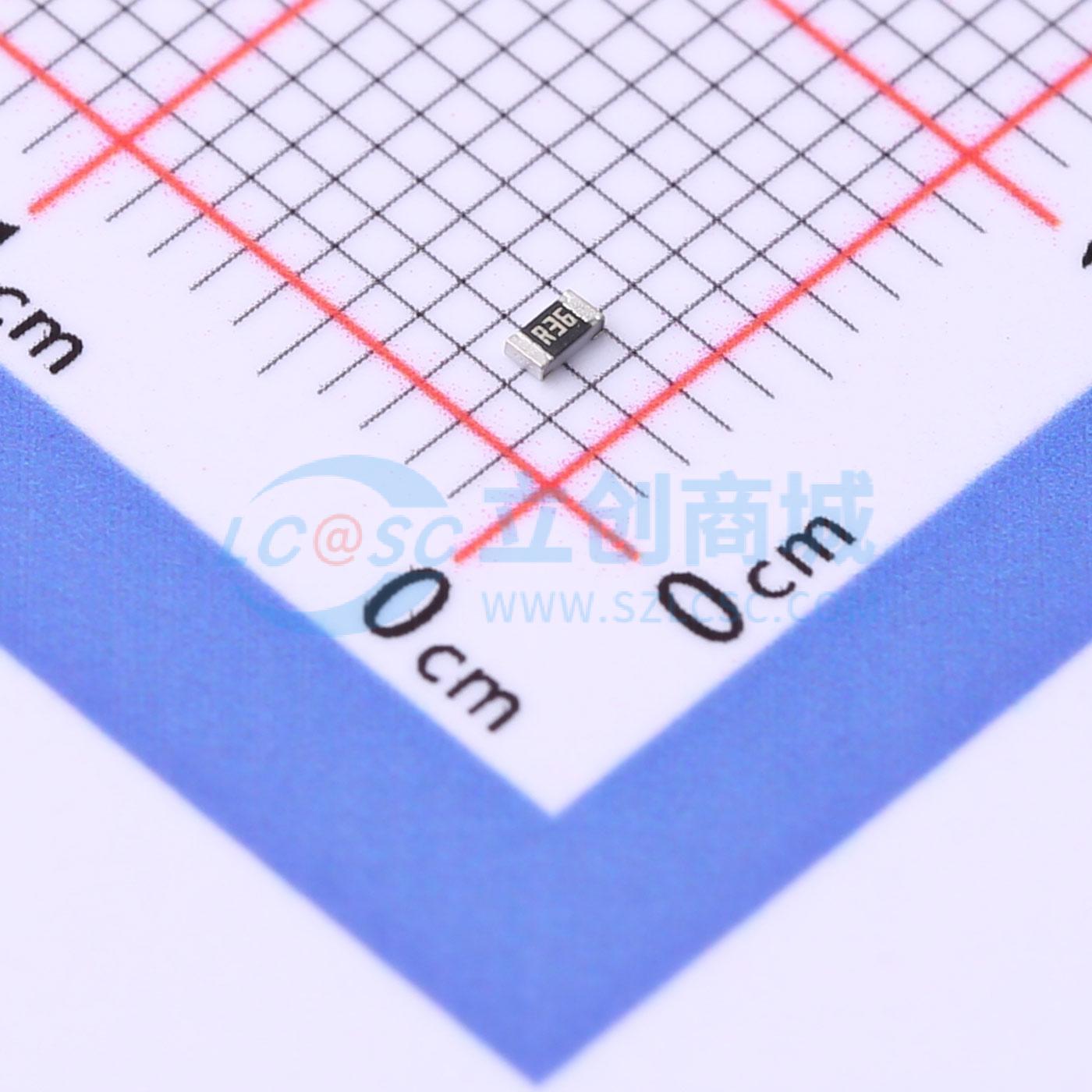 点击查看大图 FRL0603JR360TS实物图