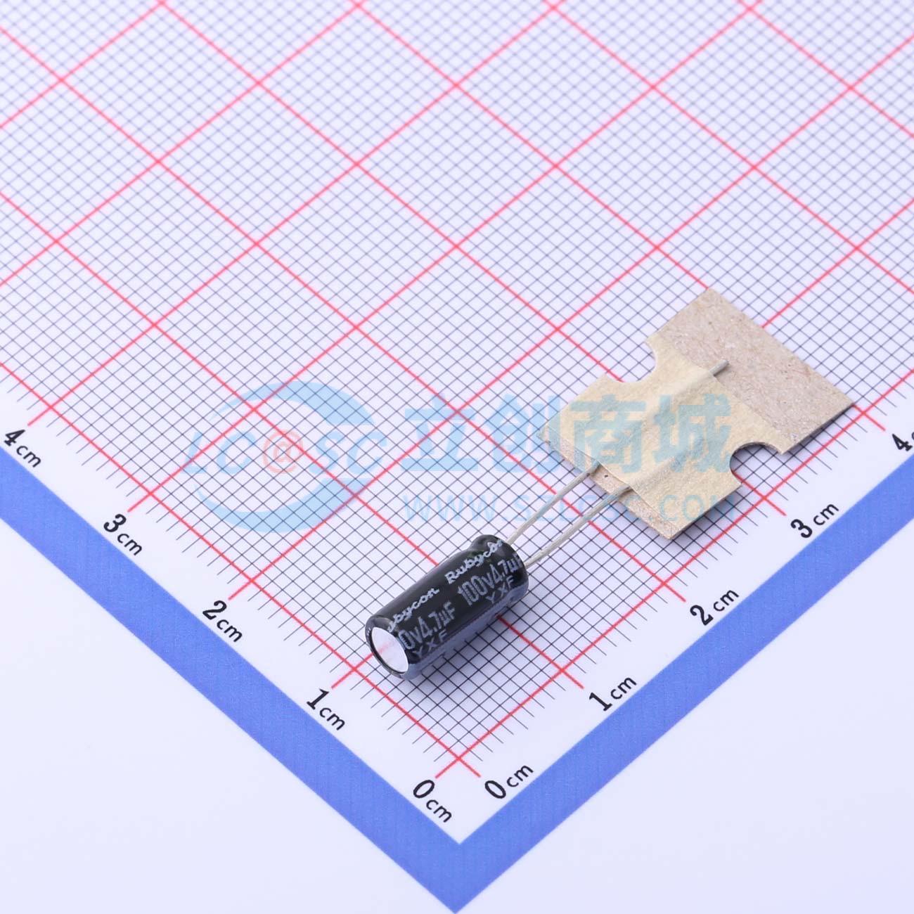 点击查看大图 100YXF4R7MEFCT15X11实物图