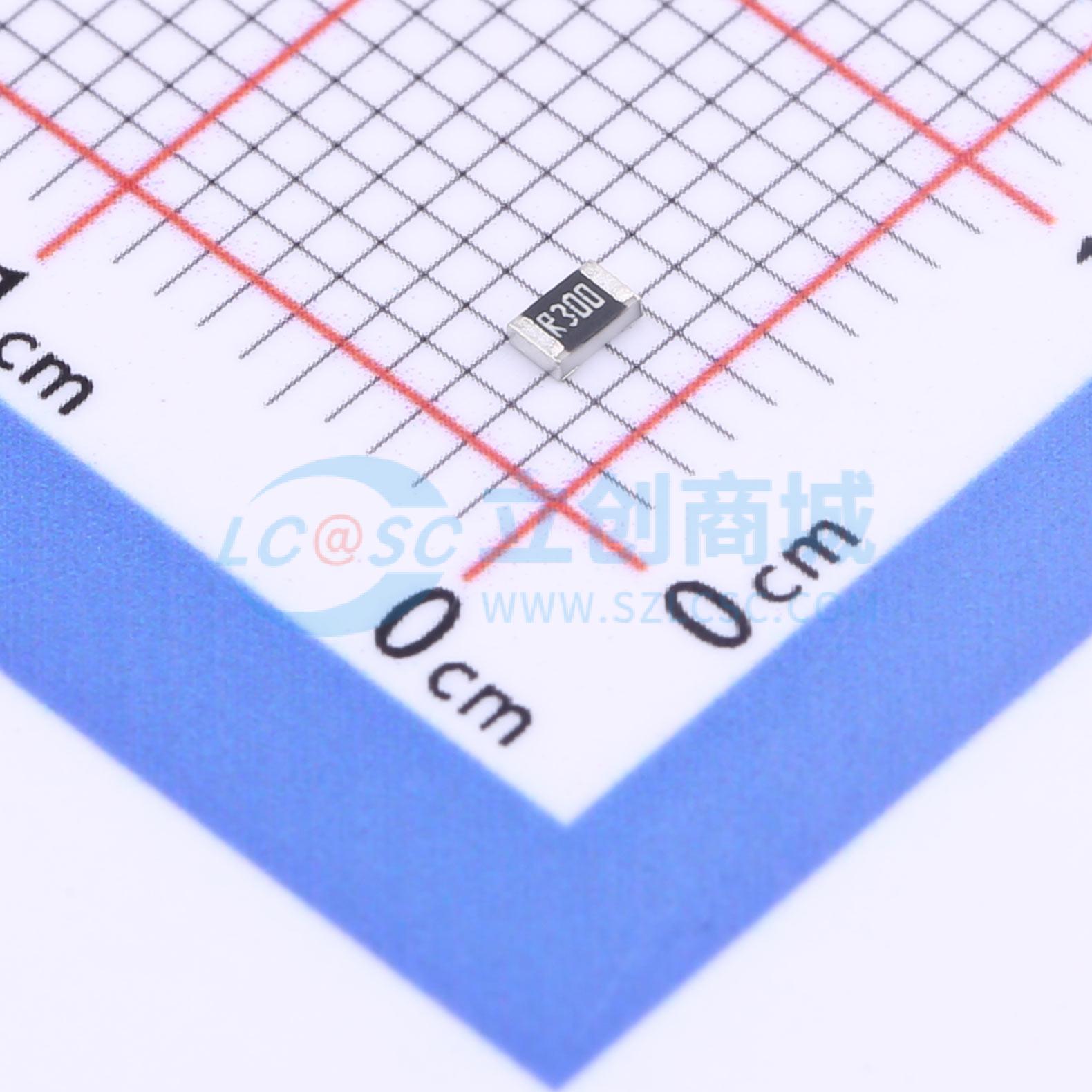 点击查看大图 CR0805J8R300G实物图