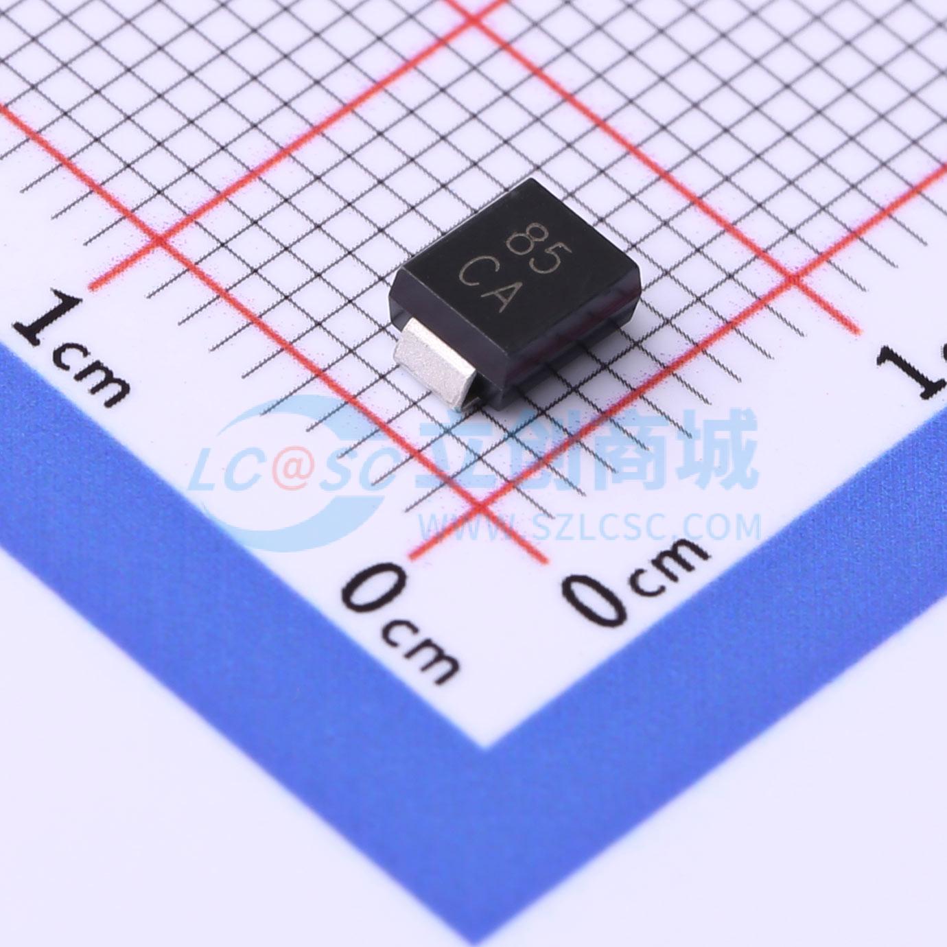 点击查看大图 SMBJ85CA实物图