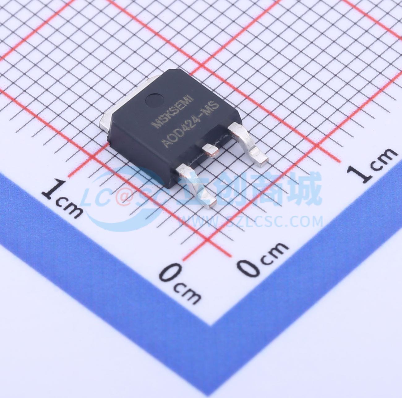 点击查看大图 AOD424-MS实物图