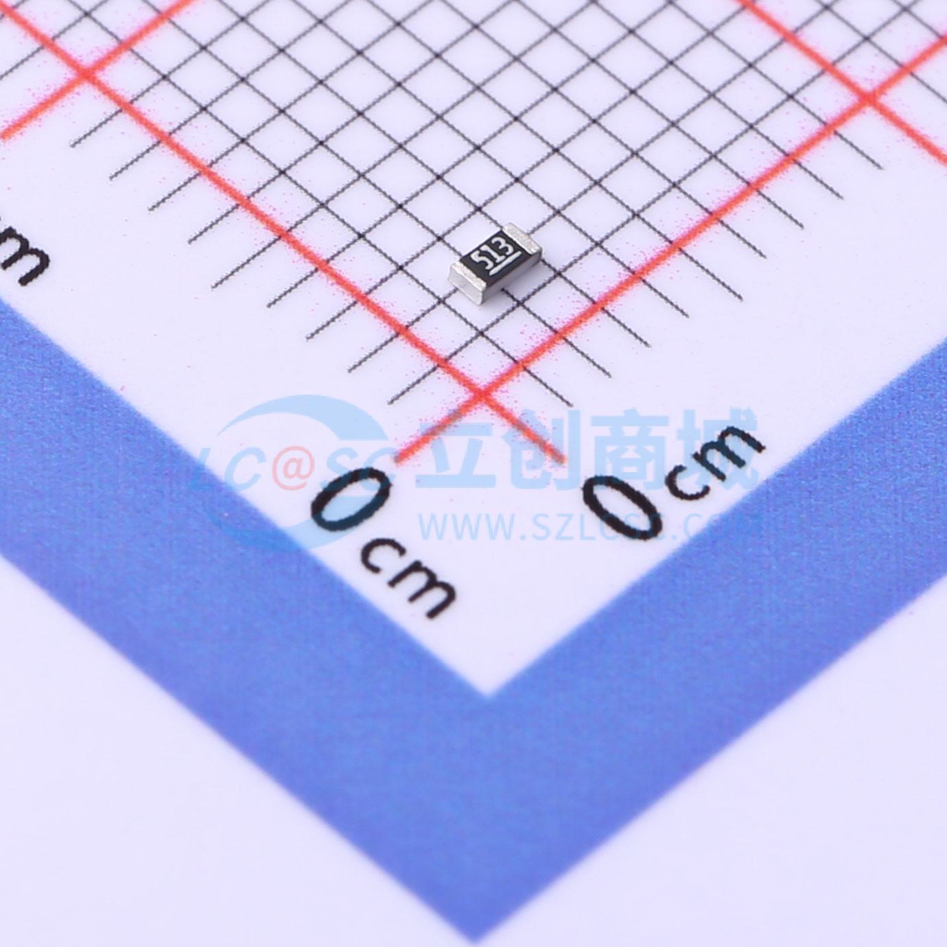 点击查看大图 SCR0603F51K实物图