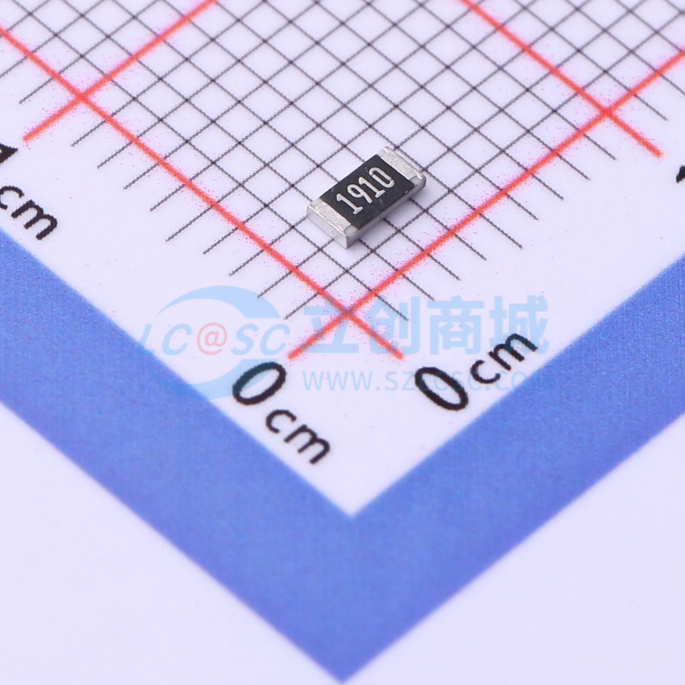 点击查看大图 SCR1206F191R实物图