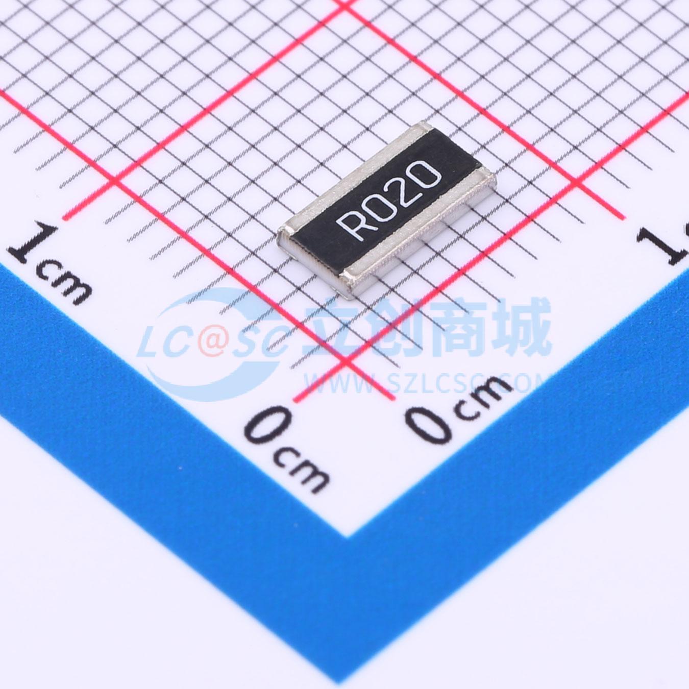 点击查看大图 HoCS1225-3W-20mR-1%-TCR200实物图