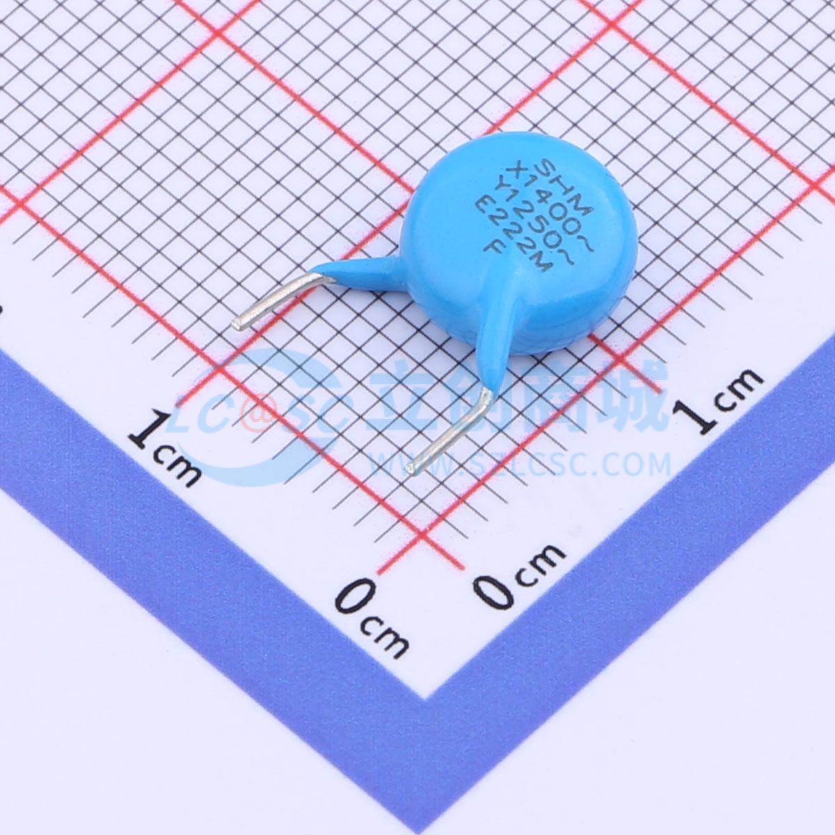 点击查看大图 DCF222M34Y5UG6WL0A2实物图