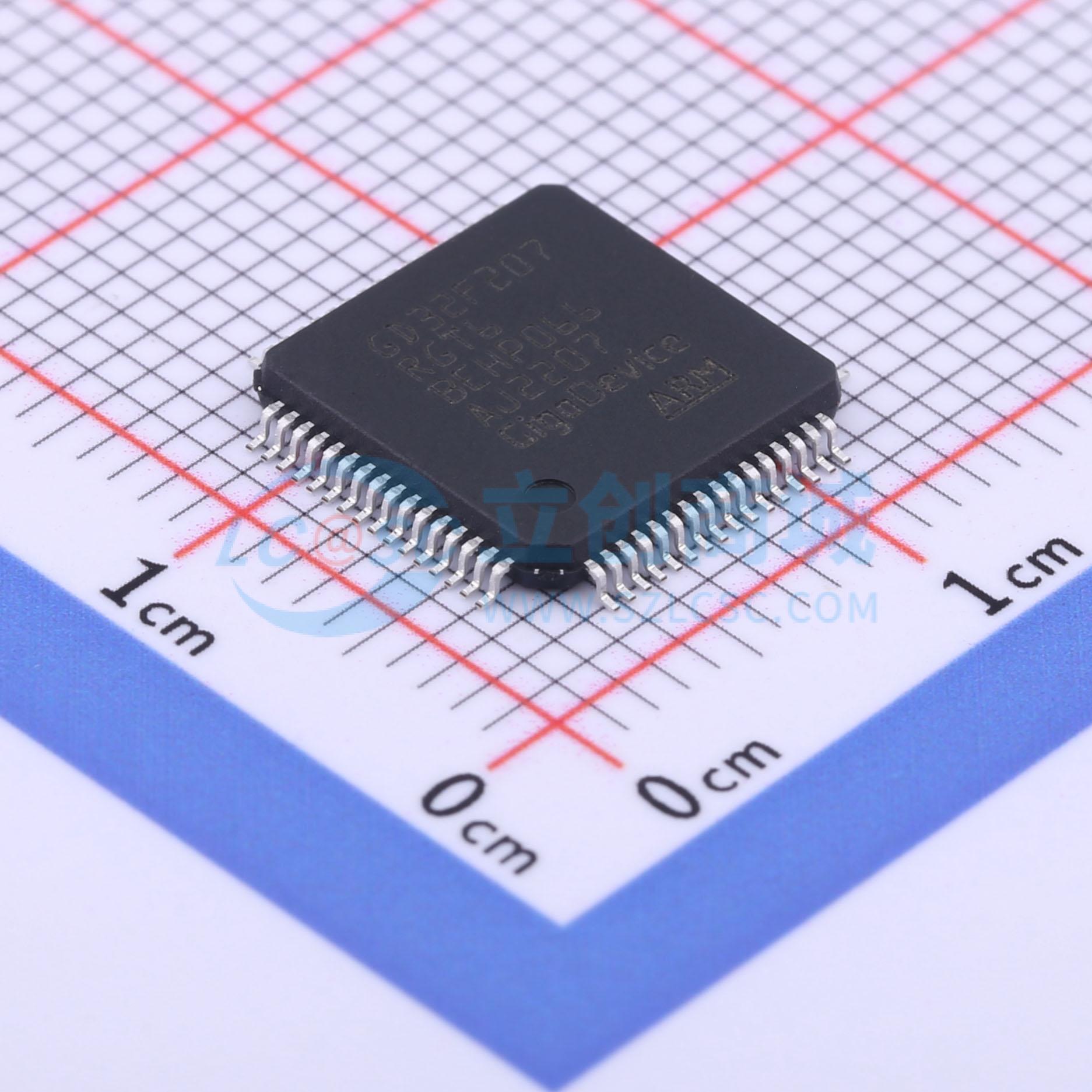 点击查看大图 GD32F207RGT6实物图