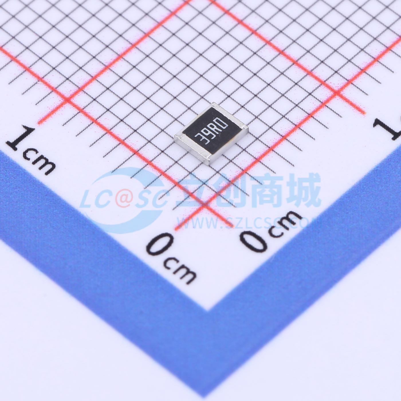 点击查看大图 FRC1210F39R0TS实物图