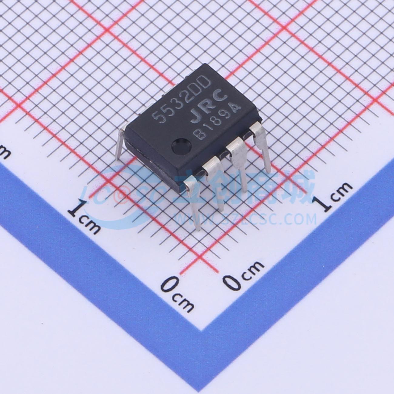 点击查看大图 NJM5532DD实物图