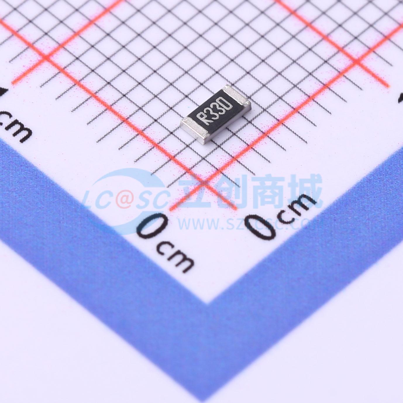 CR1206J4R330G实物图