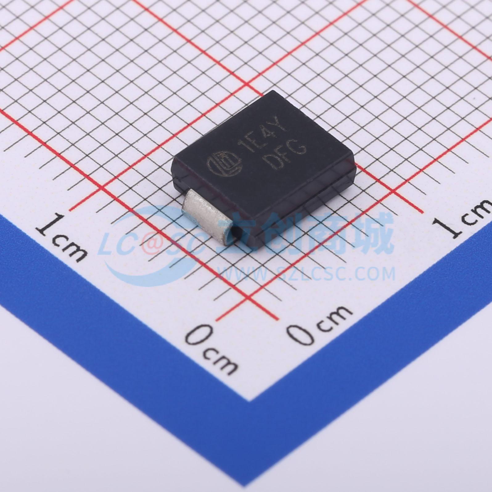 点击查看大图 SMDJ28CA实物图