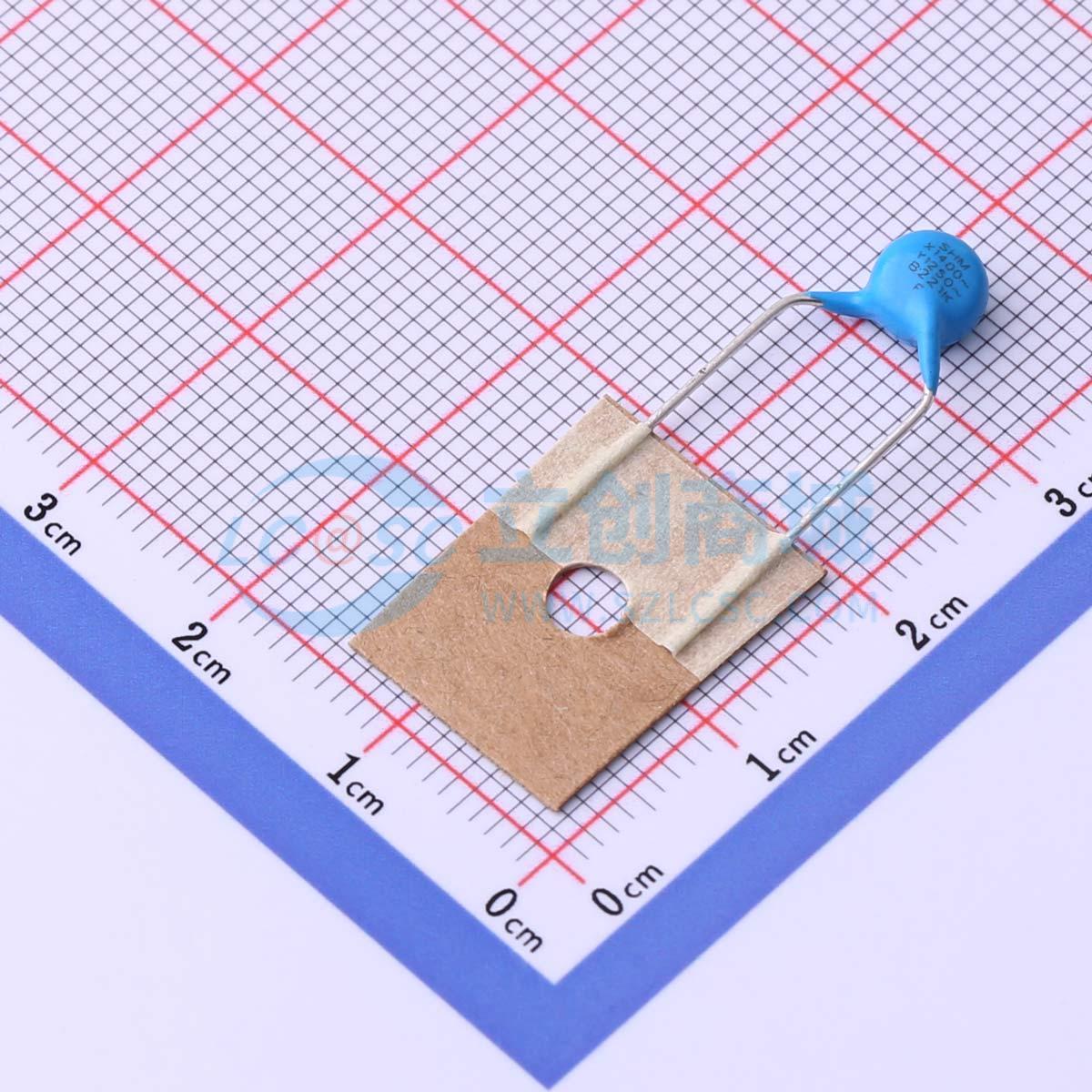 点击查看大图 DCF221K22Y5PG6VL9DD实物图