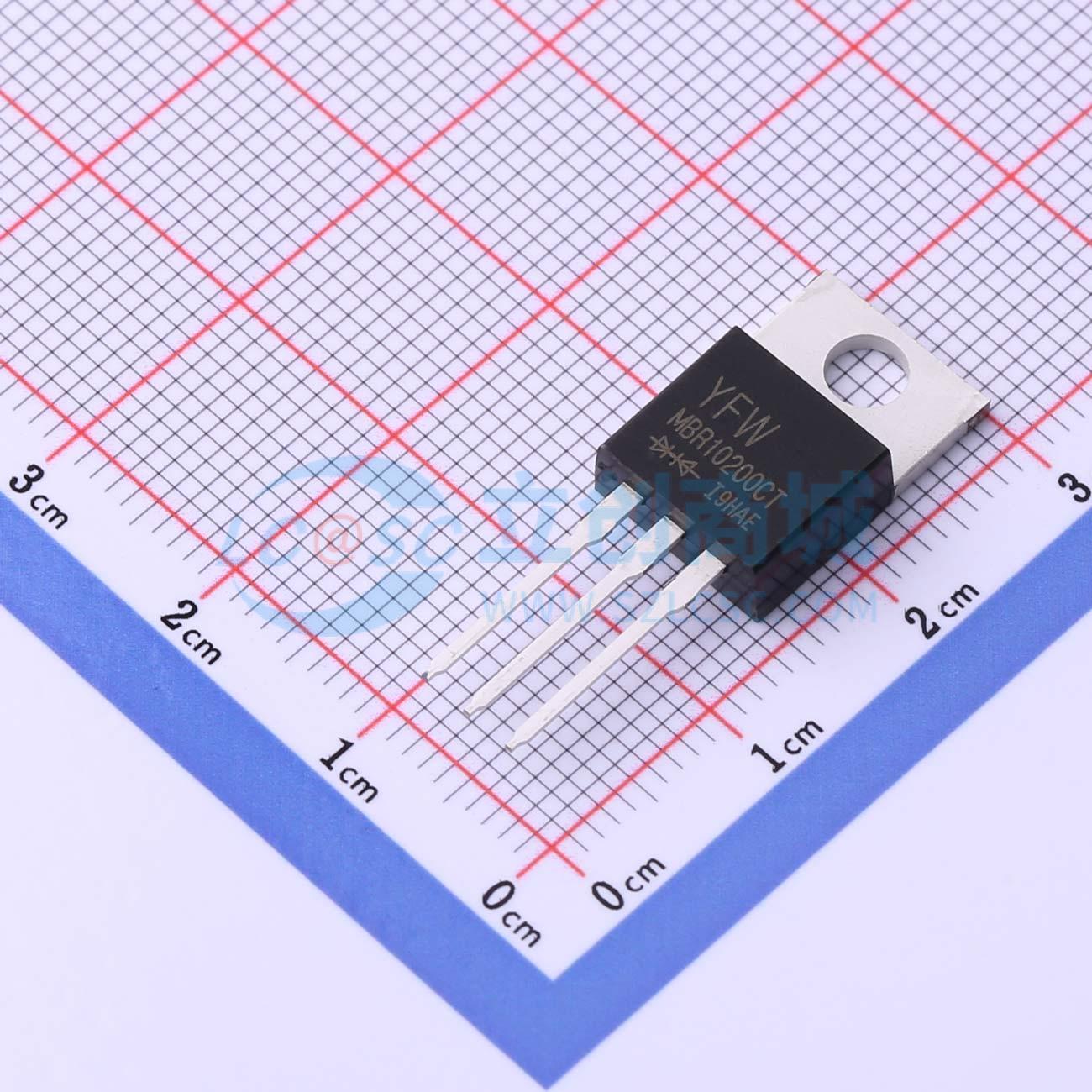 点击查看大图 MBR10200CT实物图