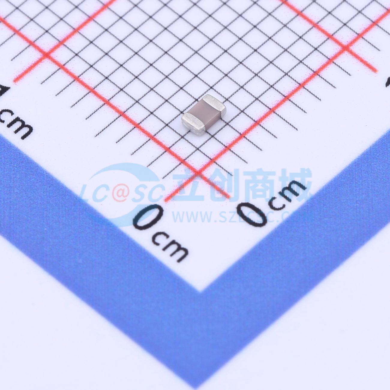 点击查看大图 CL21C100CBANNNC实物图