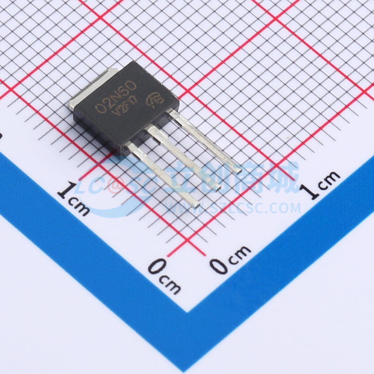 点击查看大图 ITU02N60A-VB实物图