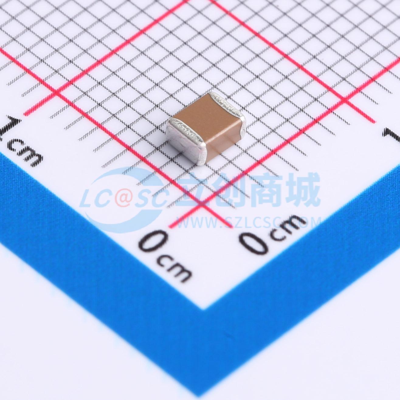 点击查看大图 CGA6L1X7T2J104K160AC实物图